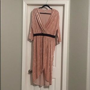 Eva Mendez Velour Dress